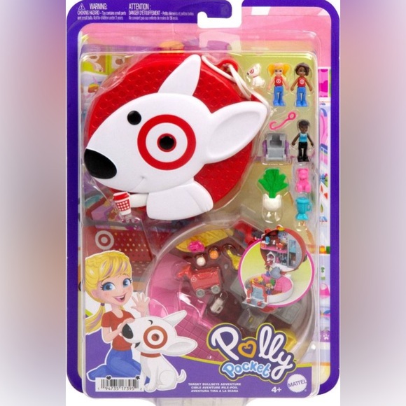 POLLY POCKET TARGET BULLSEYE ADVENTURE - NEW IN PACKAGE